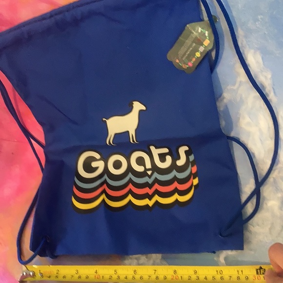 Goats Drawstring Bag - New - Picture 3 of 3